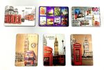 6 X BRAND NEW METALLIC LONDON FRIDGE MAGNETS ICONS SOUVENIR FAST & FREE DELIVERY