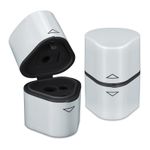 Pencil Sharpener with Container for Kids Students School Office 2-pack