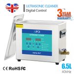 6.5L Digital Ultrasonic Cleaner Ultra Sonic Bath Cleaning Tank with Heater Timer