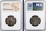 Emperor Domitian 81-96 AD AE As Genuine NGC Certified Ancient Roman Coin