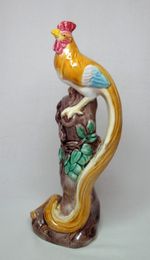 Long Tailed Cockerel ONAGADORI FIGURINE - Chinese - Vintage