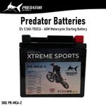 12v 5.5Ah 115CCA AGM Motorcycle Battery (YTX5L-BS & YTZ7S)