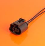 VW AUDI VAG 2 Pin Way Pre Wired Pigtail Connector Plug 1J0 973 722A - 1J0973722A