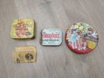Vintage Tins Job Lot including Cure C Cure with instructions 