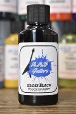 Guitar Gloss Black Touch Up Paint For Fender & Gibson 30ML Bottle