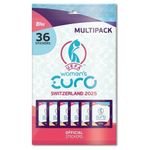 Topps UEFA Women's Euro 2025 Official Collection Multipack: 36 Stickers