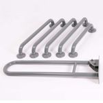 Nymas NymaPRO Exposed Fixing Grab Rails for Doc M Toilet Pack - Grey