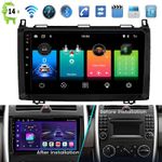 GPS CarPlay for Mercedes Benz 2006-2014 Viano Vito W639 Radio Android14 Stereo