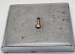 Art Deco Vintage One Handed Flip Top Opening Cigerette Case