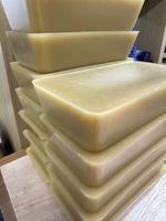 Recycled Beeswax Block - Candle Making / Craft Wax - 840g