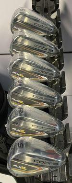 Cobra FLY XL 2 Irons 6-Sw With Regular Steel Shafts R/H Brand New (6 Clubs)
