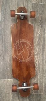 Lush Longboard Drop Through Skateboard 94cm / 37” Acid Drop 62mm 78a Wheels