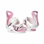 Snowboard Bindings with Padded Footbed Open-Frame for All-Mountain Sessions