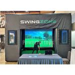 Portable Outdoor Inflatable Golf Field Inflatable Golf Simulator Tent Enclosure