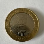 UK £2 Two Pounds Coin 2014 First World War Your Country Needs You Uncertified