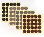 CIRCLES Match Striker Paper 30,40,50,60mm,  6 Colours, Self Adhesive  30 CIRCLES