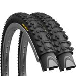 VELMAX 2x 26 x 1.95 Tyres 53-559 MTB Mountain Offroad Hybrid Bike Bicycle (PAIR)