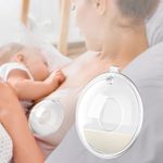 2PCS Silicone Breast Milk Collector Leakproof Pump Saver BPA Free