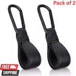 pack of 2 Leather Buggy Clips Pram Hooks for Bags Baby Pushchair Clips Stroller