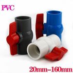 PVC Ball Valve Solvent Weld Thread for 20/25/32/40/50/63/75/90/110/160mm Pipe