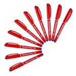 Set of 12 Blue Manuscript Handwriting Pens Comfort Grip Writing Back To School
