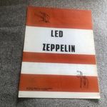 Led Zeppelin Pink Floyd Zappa etc Souvenir Programme  1969