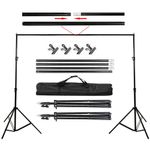 Photography Studio Heavy Duty Backdrop Stand Screen Background Support Kit+Case