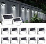 Super Bright Solar Powered Door Fence Wall Lights Led Outdoor Garden Lighting
