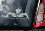 Royal Navy Submarine Service - Car Sticker - Armed Forces Army Window Decal -V01