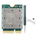 QCNCM865 WiFi 7 M.2 NGFF Card Tri-Band 5.8Gbps Laptop PC Wireless Bluetooth Card