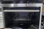 Siemens Integrated Steam Oven Black And Stainless