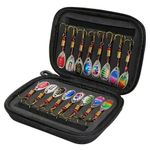 16pc Quality Spinners Spinning Fishing Lure Set Pike Perch Predator set