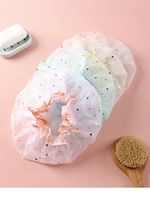 Luxury Reusable Waterproof Shower Cap for Women Hair Bath Swimming Donut Cap UK