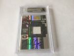Frank Gore Signed Autographed SF 49ers Jersey Card Slabbed Beckett BAS COA c