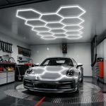 14 Hexagon LED Lighting Car Detail Retail Garage Workshop Home Gym Ceiling Light
