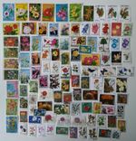 Flowers/Flora Stamps Collection - 100 to 2000 Different Stamps