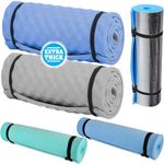 Extra Thick Camping Foil Mat Eva Foam Heavy Duty Waterproof Roll Up Hiking Tent