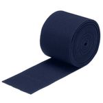 Elastic Bands for Sewing Double Side 2 inch 3 Yard Navy Blue