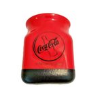 Vintage used Coca-Cola Red and Black  Rugged Plastic Can Koozie, Insulator