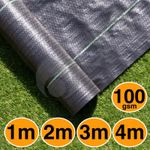 Dihl Heavy Duty Weed Control Fabric Ground Cover Membrane Garden Mat Landscape