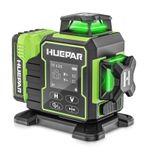 Huepar 3D Laser Level Self Leveling 12 Lines Bluetoothed With LCD Screen W03CG