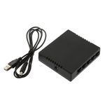USB Powered 5 Port Fast Network RJ45 LAN Switch for SKY, CABLE, SMART TV, etc