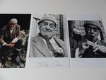 LAST OF THE SUMMER WINE BILL OWEN COMPO SIGNED PRE-PRINT SET OF 3 PHOTOGRAPHS
