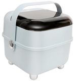 Baby bottle drying rack and storage with lid