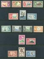 Solomon Islands #89-105 No #100 Elizabeth Complete Set [Mint Never Hinged]