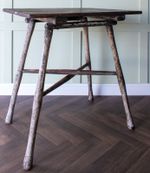 Rustic French Plank Top Table (Vintage, Antique)