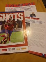 Aldershot Town V Carlisle United 2025/26  + Insert & Teamsheet