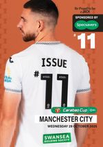 SWANSEA CITY v MANCHESTER CITY 29 October 2025 EFL CARABAO CUP OFFICIAL 20 pg