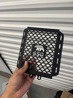 Royal Enfield Bear 650 Black Radiator Guard Grill UK STOCK