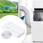 3M/4M Airlock Portable AC Window Seal Kit For Mobile Air Conditioner